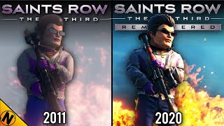 Saints Row The Third  Remastered vs Original  Direct Comparison [upl. by Hugo]