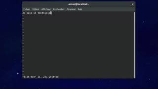 Commandes de base Linux  Ep09  Lire et Editer un fichier éditeur vi cat more less [upl. by Eradis512]