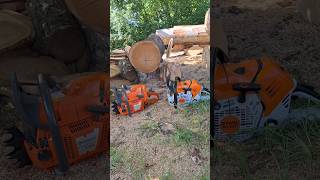 Stihl ms 500i amp Husqvarna 372xp quotWorld Championquot [upl. by Gonzalo]