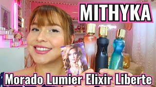 Perfumes MITHYKA LBEL Cual Comprar🥊Guerra de FLANKERS🥊moradoLumierElixirLiberteEve Tips [upl. by Drew]