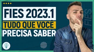 FIES 20231 TUDO que VOCÊ PRECISA SABER [upl. by Saint]