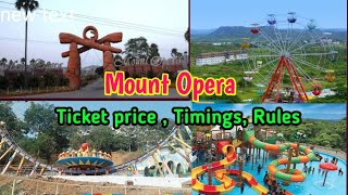 Mount Opera amusement park Mount Opera entry ticket price TimingsMount Opera in Hyderabadpart  1 [upl. by Maurene]