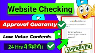 ✅Live Website Checking For AdSense approval in 24 HrsSandeep Blogging tips Google Adsense Approval [upl. by Enitsirc]