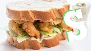 Scampi Sandwich Recipe  SORTED Eats Britain [upl. by Hagep]