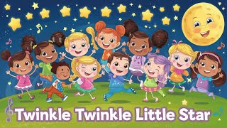 quotTwinkle Twinkle Little Star  Magical Starry Adventure for Kidsquot [upl. by Nelleh]