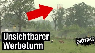 Realer Irrsinn Werbeturm in Schortens  extra 3  NDR [upl. by Negroj]