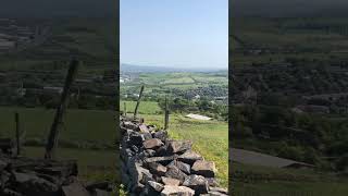 amazing views from darwen moors lancashire uk ❤️ [upl. by Jaban]