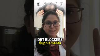 DHT BLOCKER SUPPLEMENTS for Hair Growth shorts hairloss dhtblocker [upl. by Atekan]