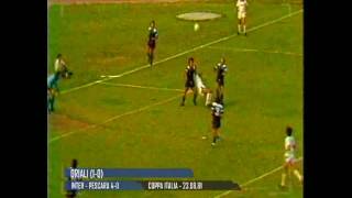 Stagione 19811982  Pescara vs Inter 04 [upl. by Culosio]