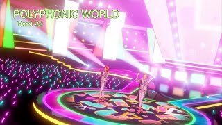 あんスタMusic POLYPHONIC WORLD Hard 22 Perfect Combo [upl. by Ailima]