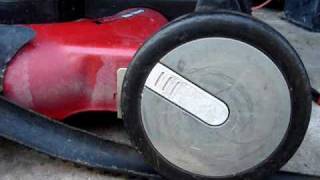 How To Retread Lawn Mower Drive Wheels [upl. by Fredelia]