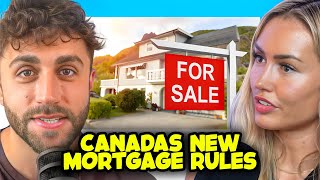 Canada’s New Mortgage Rules Saving The Housing Market 👀🤞🏡 [upl. by Mollie]