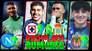 JORGE SÁNCHEZ ES DE CRUZ AZUL  CHIVAS POR OTRO GRINGO  RUMORES Y FICHAJES CL 2024  LIGA MX [upl. by Eitsim]