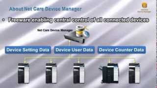 Net Care Device Manager  PageScope Enterprise SuiteiOption [upl. by Ecnedac]