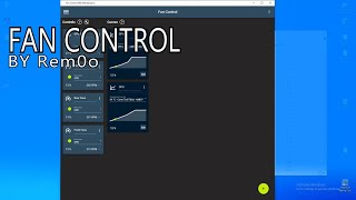 Fan Control By Rem0o  Control your PCs Fans [upl. by Nairahcaz126]