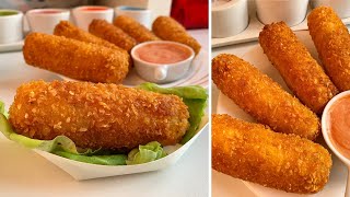 Croquettes de pommes de terre au fromage كروكات البطاطا المحشية بالجبن [upl. by Htennaj]