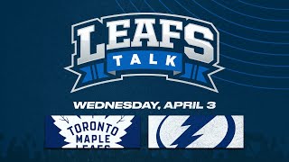 Maple Leafs vs Lightning LIVE Post Game Reaction  Leafs Talk [upl. by Brien281]