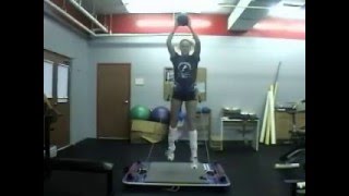 Volleyball Training with the Vertimax [upl. by Arrais]