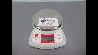 Ohaus CS 2000 Portable Balance [upl. by Yesmar404]