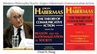 Western Philosophy Shorts Jürgen Habermas Public Sphere and Communicative Action [upl. by Mame]