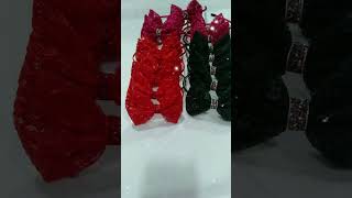 fabric bow hairband  Hairbow making hairband hairbandmakingathome [upl. by Goodhen]