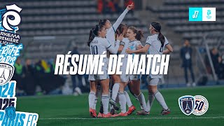 J7  Paris FC vs Montpellier HSC 42  le résumé vidéo  ArkemaPL [upl. by Ferren]