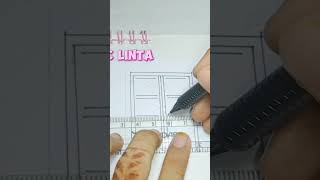 door cutting DIY for Journal 💜 bollywood arijitsingh love song journal shorts [upl. by Ainek]