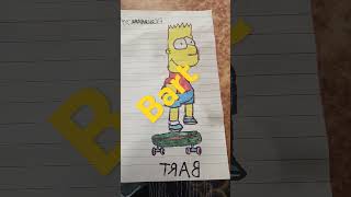 I drew Bart Simpson [upl. by Brook]