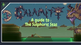 Sulphuric sea guide  Calamity mod Terraria  Version 145007 [upl. by Gnagflow86]