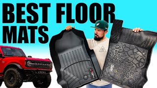 WeatherTech VS 3W Liners  Best Ford Bronco Floor Mats [upl. by Glad]