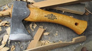 GRANSFORS BRUK HAND HATCHET FOREST AXE GBA SWEDEN [upl. by Ytissahc]