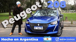 Re Test Drive Peugeot 208 hecho en Argentina Autocosmos [upl. by Christean]