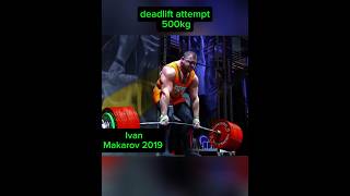 Deadlift attempt 500kg gym gymedit strong strongman eddiehall powerlifting power meme [upl. by Bette-Ann]