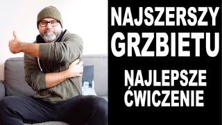 Najlepsze ćwiczenie na najszerszy grzbietu 🔥 Jak zbudować SZEROKIE PLECY  Plecy w kształcie V 👌 [upl. by Rudman]