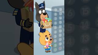 Kids Learn Elevator Safety Rules sherifflabrador shorts [upl. by Iruyas]