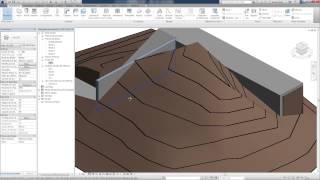 Revit Topografía y muro de contención [upl. by Falda474]