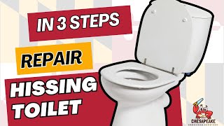 Repair Noisy Toilet in 3 Steps [upl. by Doralynn]