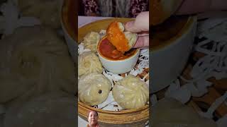 Amiron ka khane ka style momos chinesefood streetfood foodie funny 😂🤤 [upl. by Profant]