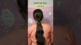 Easy Ponytail Hairstyle Idea For Girls hairstyle ponytail Aparnabanerjee hairtutorial [upl. by Newmann710]