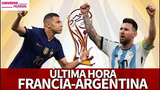 MUNDIAL QATAR 2022 EN DIRECTO ÚLTIMA HORA ARGENTINA FRANCIA MBAPPE MESSI I Diario AS [upl. by Adnilim]