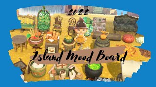 How Im Planning My Animal Crossing New Horizons Island  2022 Island Mood Board [upl. by Ardekan520]