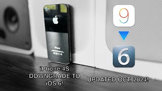 How To DOWNGRADE iPhone 4S from iOS 9 to iOS 6 in 2024 UPDATED [upl. by Glennie]