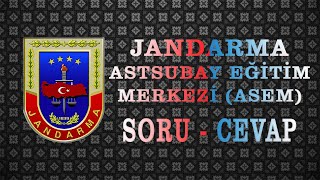 Jandarma Astsubay Eğitim Merkezi ASEM Hakkında Her Şey Soru Cevap [upl. by Roeser810]