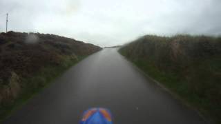 Hartland quay hill climb on a YZ250 April 2014 [upl. by Cozza]