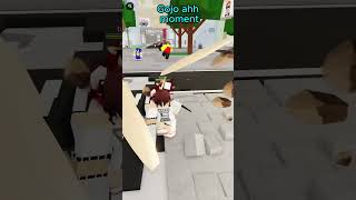 Gojo vs toji fight roblox jjs jujutsu gojo robloxedit gojo toji gojovstojiround2 fyp humor [upl. by Gnilyarg]