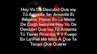 Eddy Santiago quot De Profesion Tu Amante quot Letra [upl. by Duval]