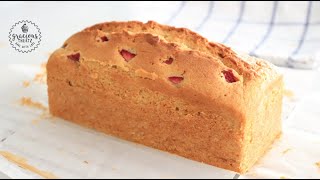 Amazing Strawberry Pound Cake  Butter Cake Recipe [upl. by Trimmer]