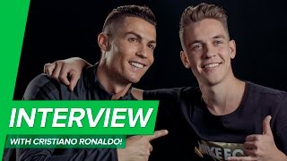 EXCLUSIVE Cristiano Ronaldo interview  New CR7 boots amp training advice [upl. by Ezra]