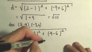 Collinearity and Distance Determining if Three Points are Collinear Example 2 [upl. by Antonia100]