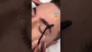 UNIQUE EYEBROW SHAPE TUTORIAL  EYEBROW GROWTH shorts shortsfeed shortvideo short shots viral [upl. by Boggers449]